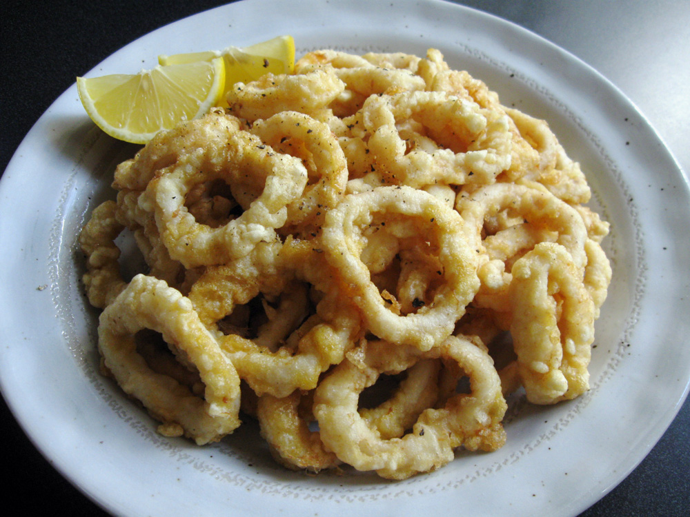Crumb Less Calamari Rings Hiroko S Recipes