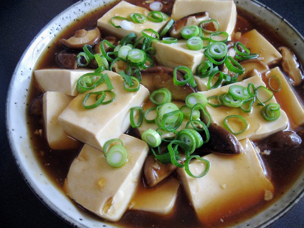Tofu &amp; Shiitake with Oyster Sauce – Hiroko&amp;#39;s Recipes