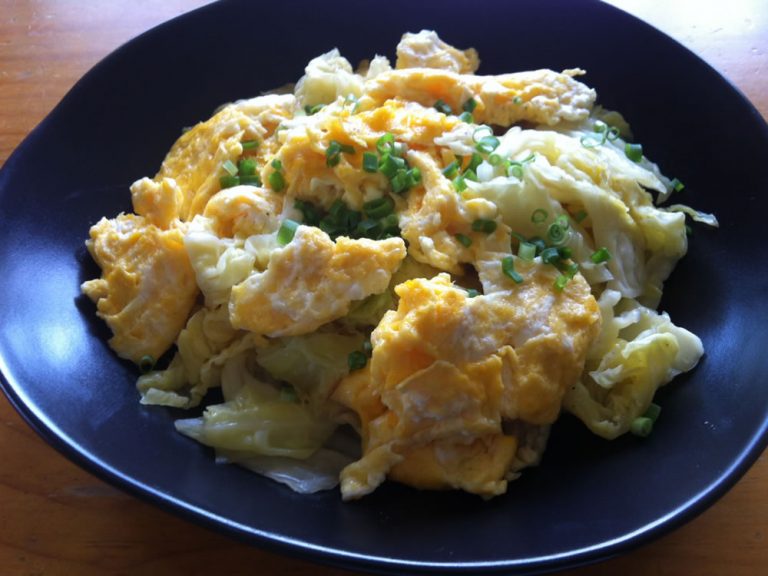 Just Cabbage & Eggs Hiroko's Recipes