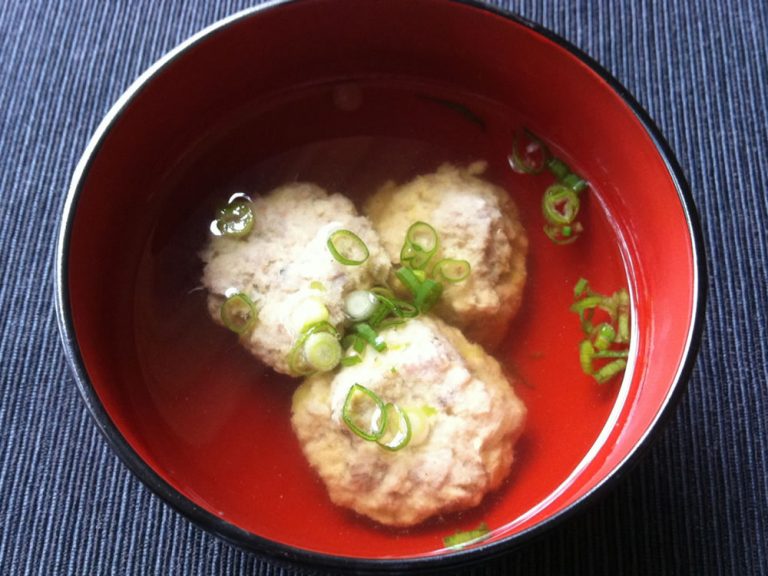 Sardine Balls for Soup Hiroko's Recipes