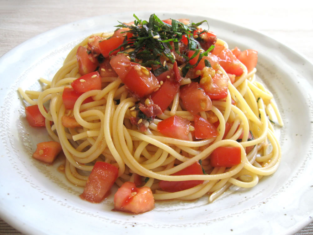 Umeboshi_Shiso_Spaghetti