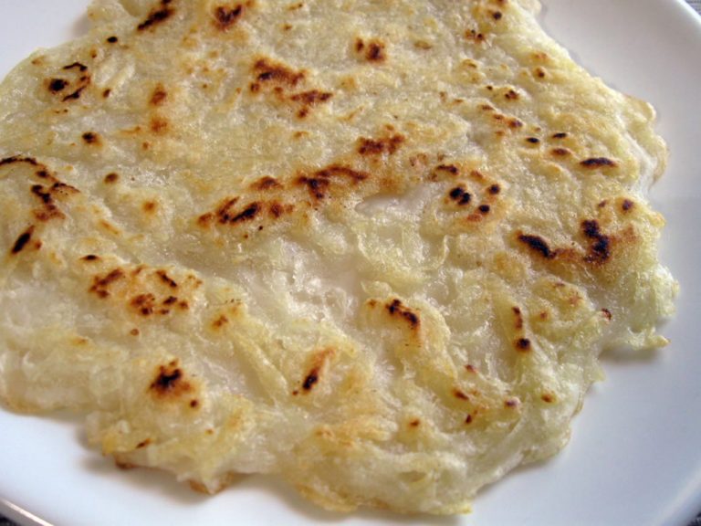 Potato ‘Oyaki’ Rice Flour Pancakes Hiroko's Recipes