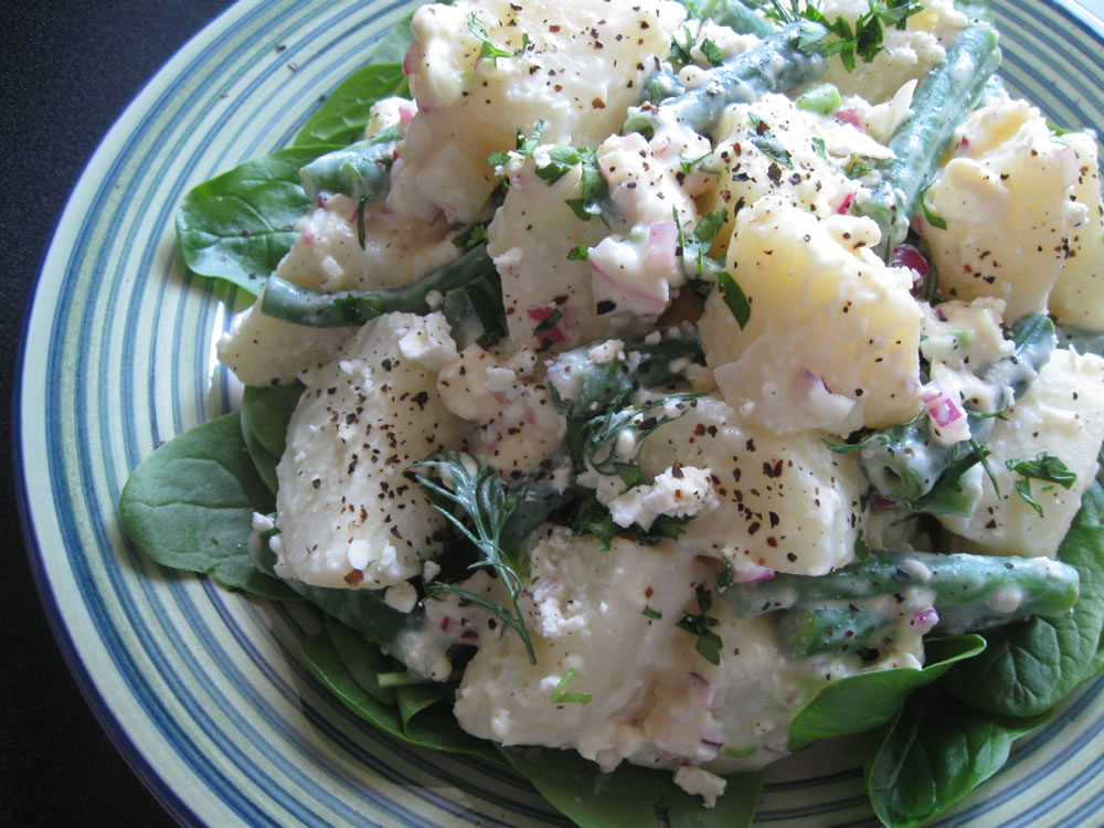 Potato_Bean_Spinach_Salad