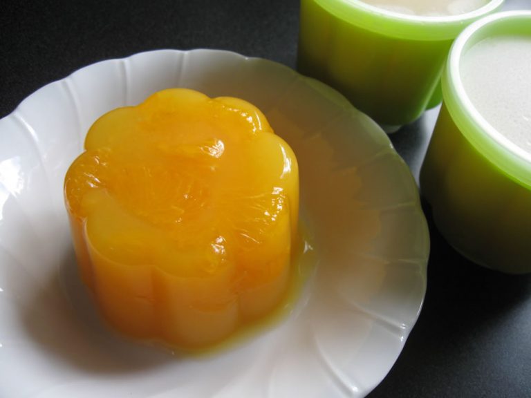 Agar Orange Jelly Hiroko's Recipes