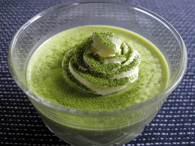 Matcha Panna Cotta Hiroko's Recipes