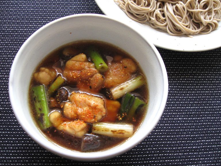 Soba Noodles With Chicken & Shiitake Soup Hiroko's Recipes
