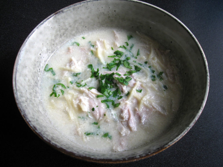 Lemon Chicken & Egg Soup – Hiroko's Recipes