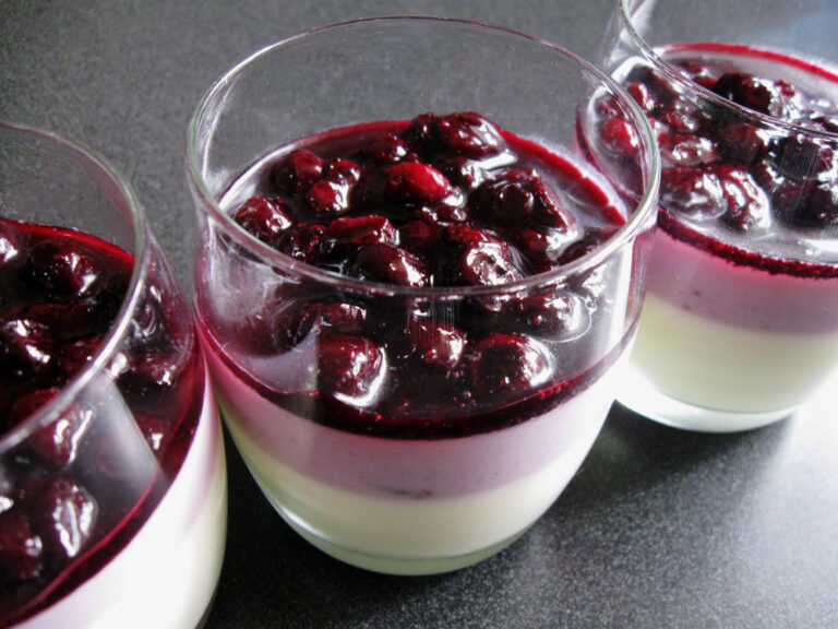 Blueberry Yoghurt Jelly Dessert Hiroko's Recipes