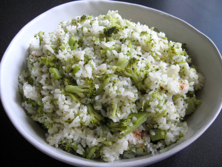 Broccoli Rice – Hiroko's Recipes