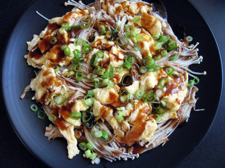 Just Enoki & Eggs Hiroko's Recipes
