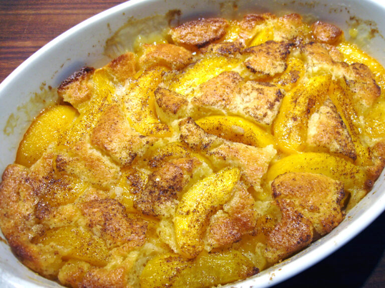 Super Easy Peach Cobbler Hiroko S Recipes