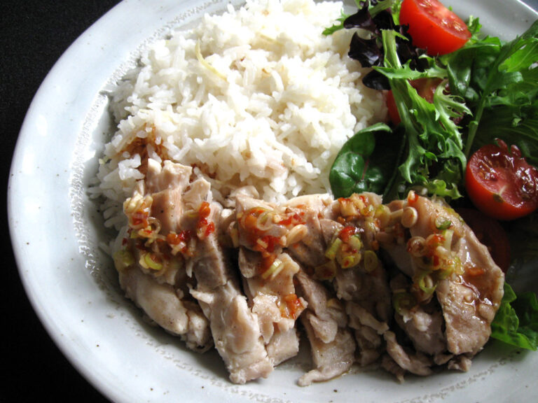 Chicken & Jasmine Rice Hiroko's Recipes