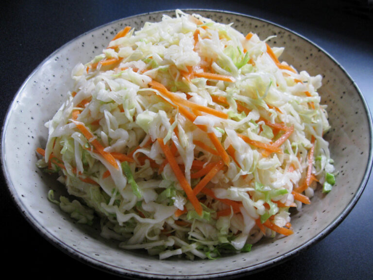 NoMayonnaise Coleslaw Hiroko's Recipes