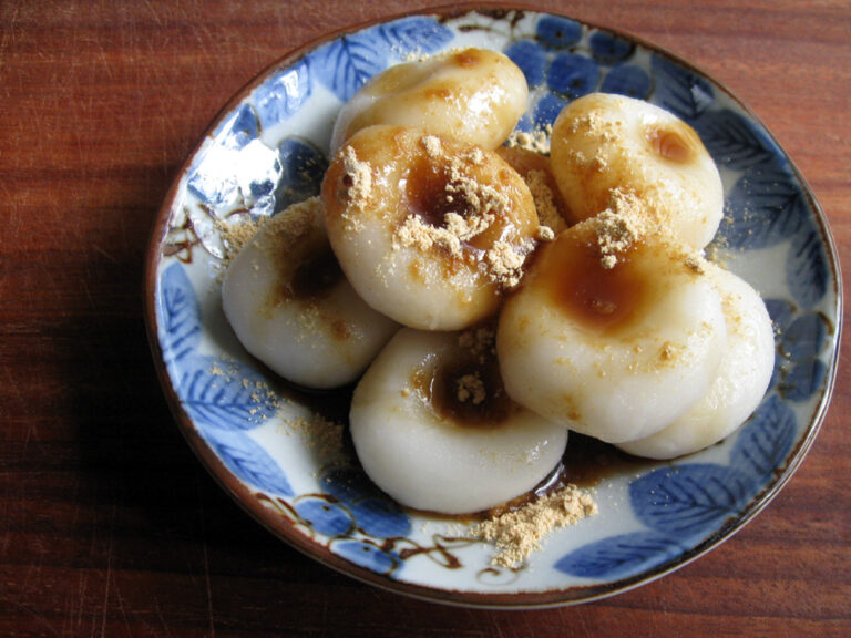 Dango Dumplings made with ‘Shiratamako’ Flour Hiroko's Recipes