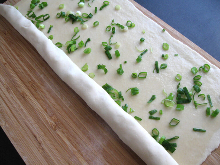 Spring Onion Flatbread Hiroko's Recipes