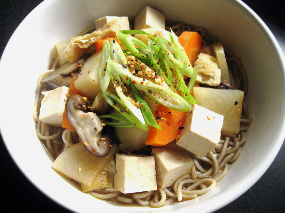 Vegan Soba Soup – Hiroko&amp;#39;s Recipes