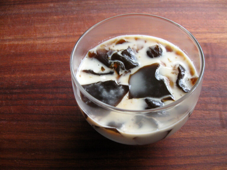Coffee Jelly & Milk Jelly Hiroko's Recipes