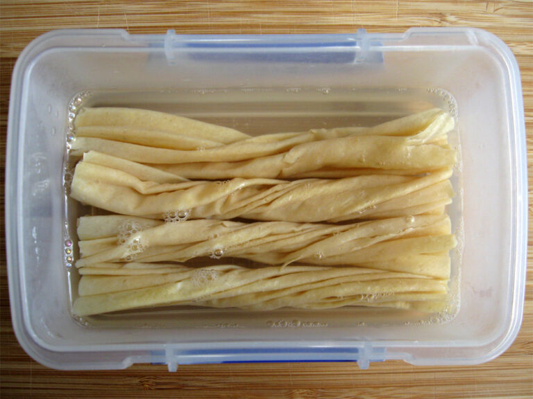 Tofu Skin Noodles Hiroko's Recipes