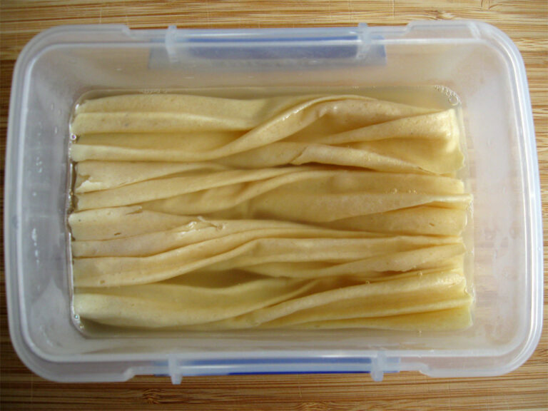 Tofu Skin Noodles Hiroko's Recipes