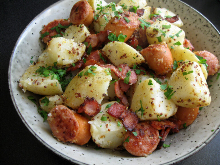 German Potato & Sausages Hiroko's Recipes
