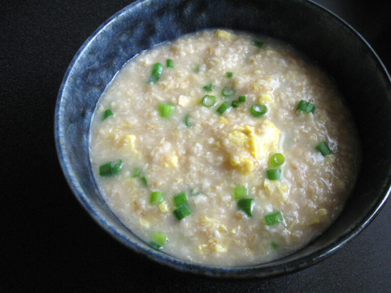 Oats & Egg Porridge Hiroko's Recipes