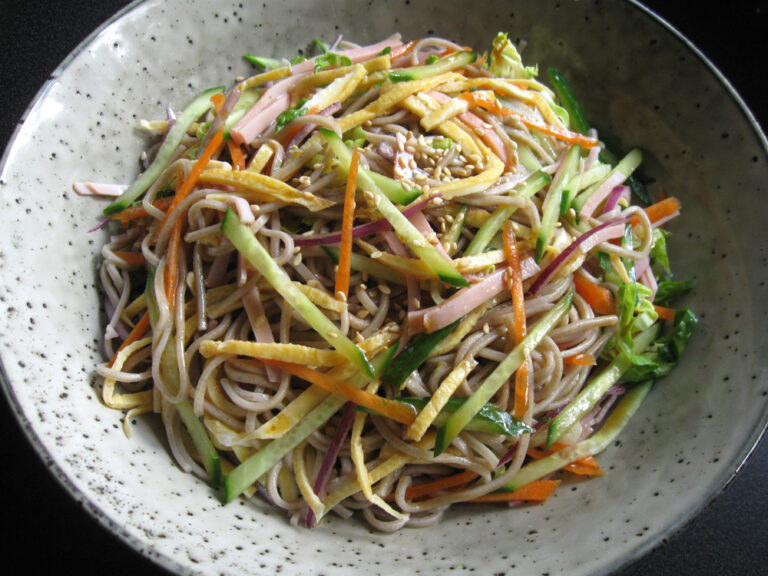 Soba Noodle Salad Hiroko's Recipes