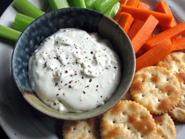 Blue Cheese Dip Hiroko's Recipes