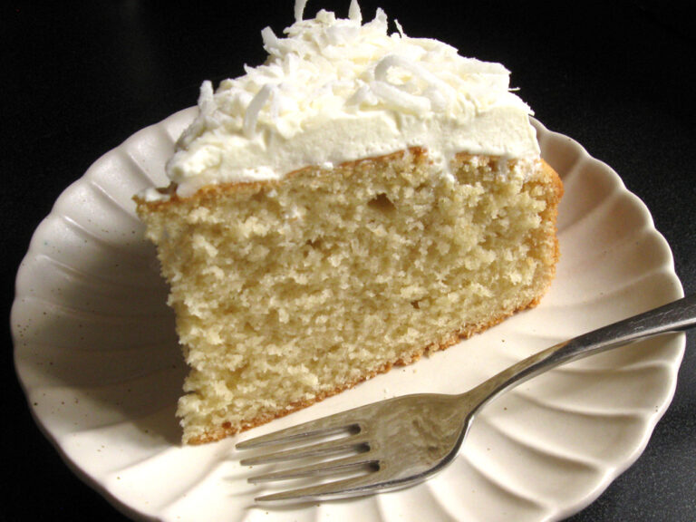 Coconut Milk Cake Hiroko's Recipes