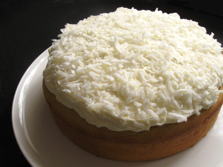 Coconut Milk Cake Hiroko's Recipes