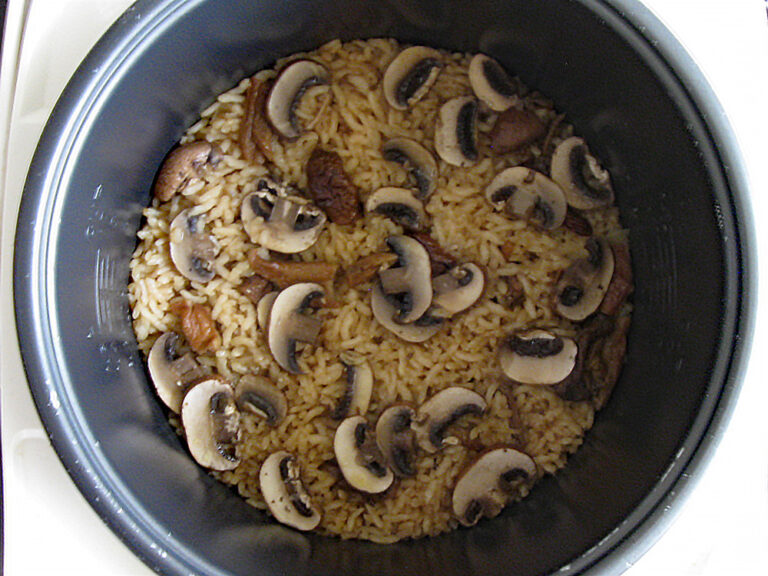 Porcini & Mushroom Rice Hiroko's Recipes