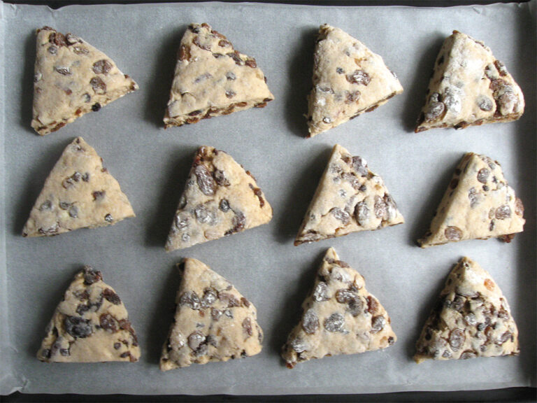 Mixed Dried Fruit Scones Hiroko's Recipes