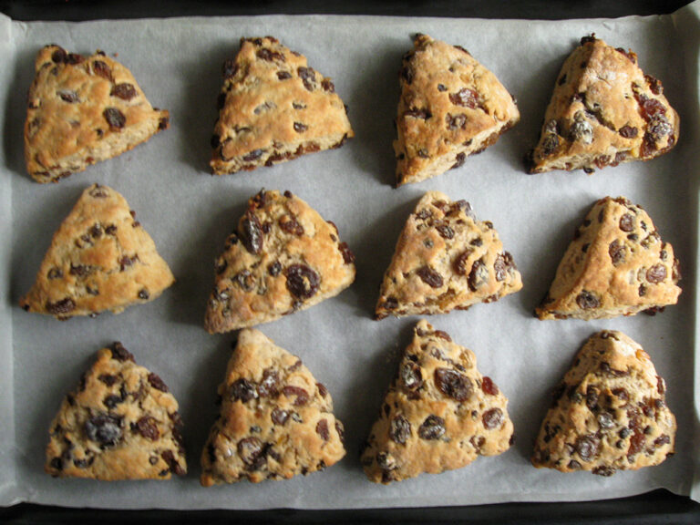 Mixed Dried Fruit Scones Hiroko's Recipes