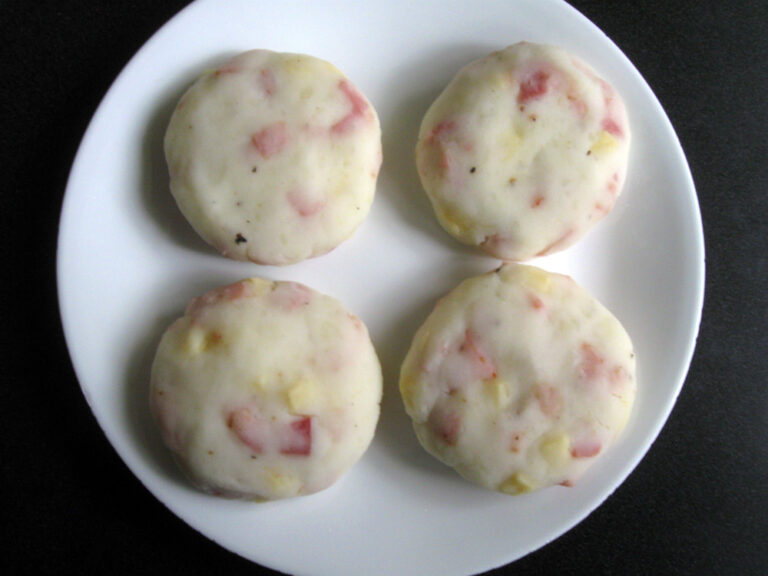 Bacon & Cheese Potato Mochi Hiroko's Recipes