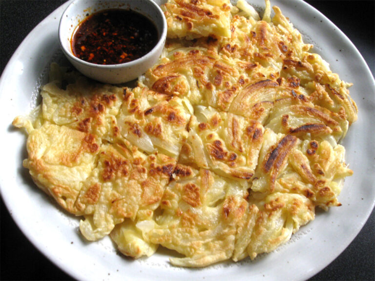 Onion Pancake Hiroko's Recipes