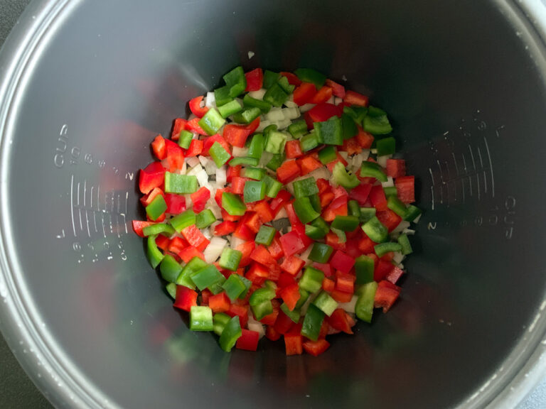 Capsicum, Corn & Black Bean Rice – Hiroko's Recipes