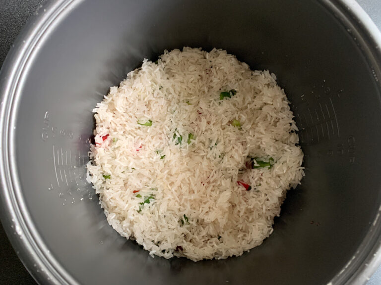 Capsicum, Corn & Black Bean Rice – Hiroko's Recipes