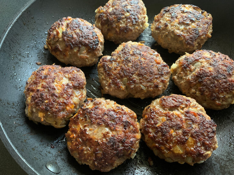 Simple Beef Rissoles Hiroko's Recipes
