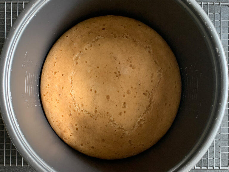 Rice Cooker Banana Upsidedown Cake Hiroko's Recipes