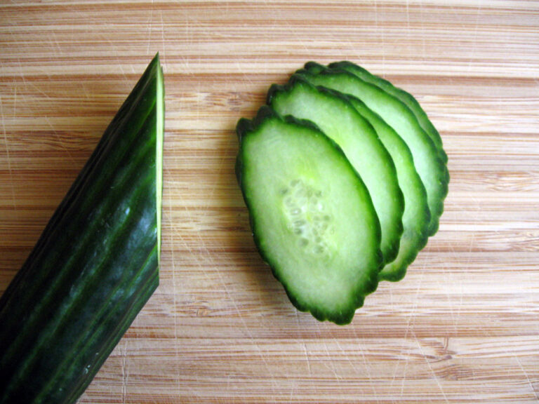 How To Cut Cucumber Into Thin Strips Hiroko's Recipes